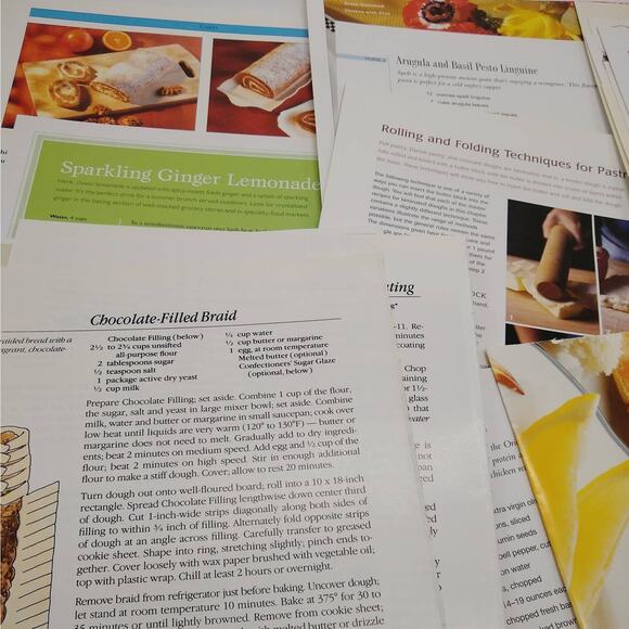 Food and Drink Book Pages, Cooking Book Page Bundle, Vintage Book Pages - Picture 5 of 7